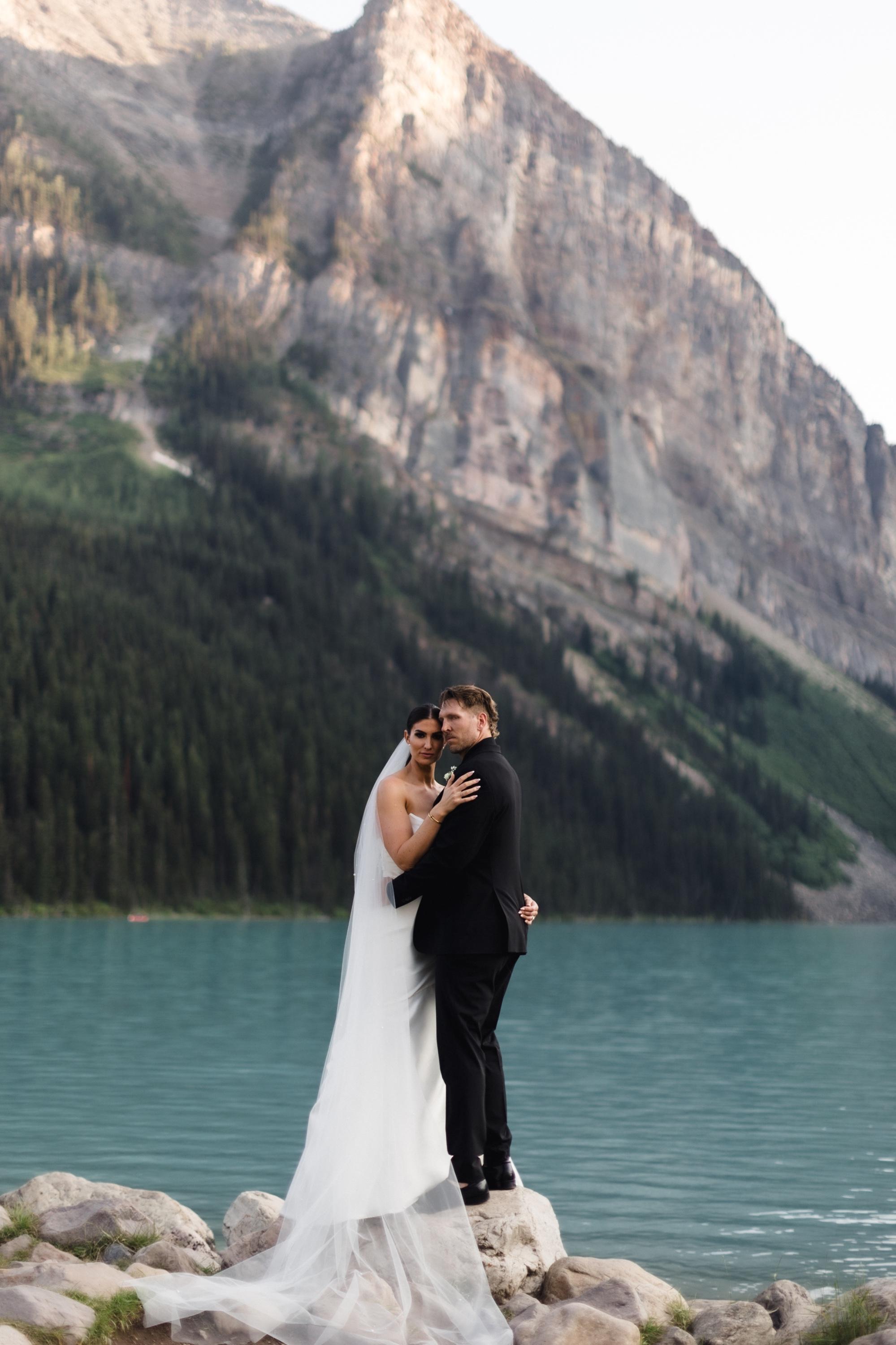 Lake Louise Wedding Photographer: Luxury Mountain Wedding